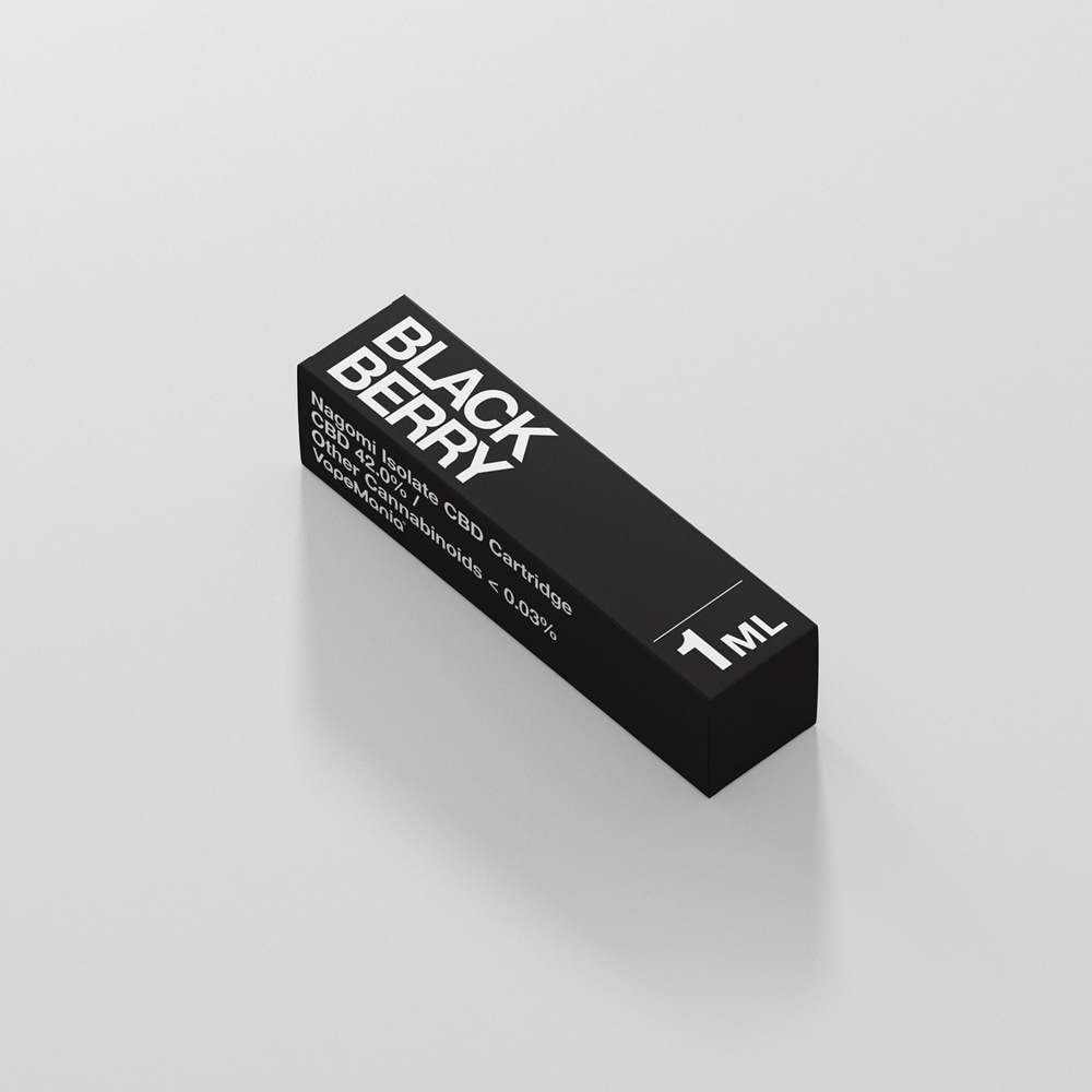 VapeManiaオリジナルCBDカートリッジ和み BLACK BERRYの公式商品画像