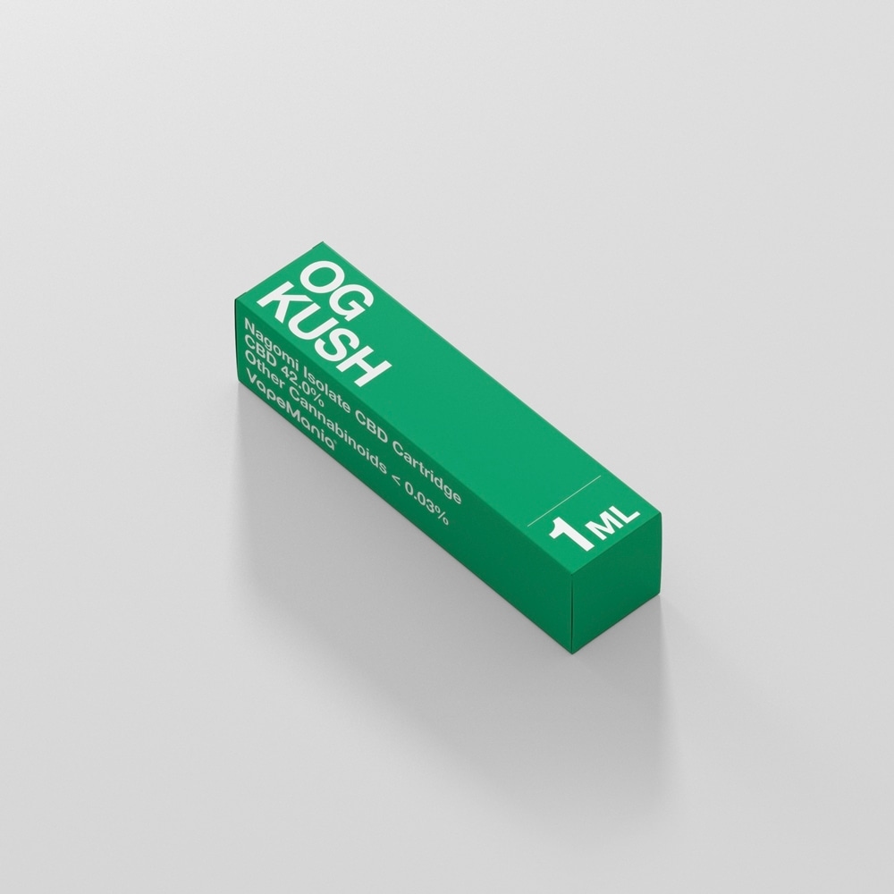 VapeManiaオリジナルCBDカートリッジ和み O.G KUSHの公式商品画像