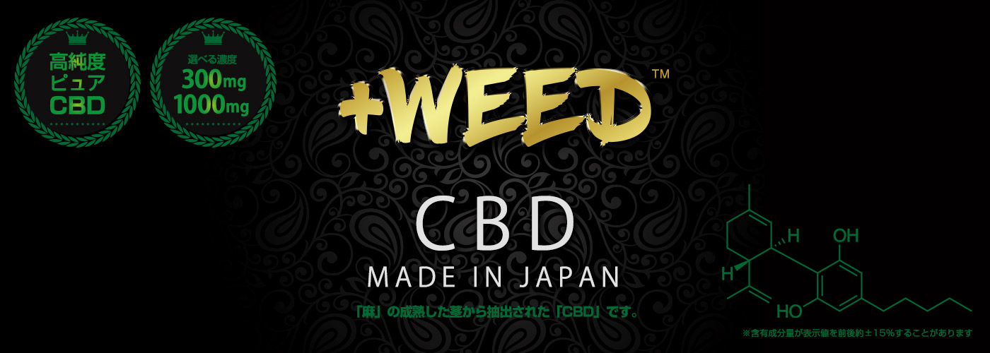 +WEED公式サイトの購入導線と商品カテゴリのイメージ写真