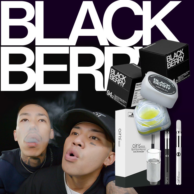 VapeMania公式ページのCBDワックスとairis Quaserセット商品写真
