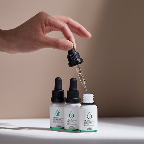 Greeus公式CBD Oil RELAX 30gの使用イメージ写真