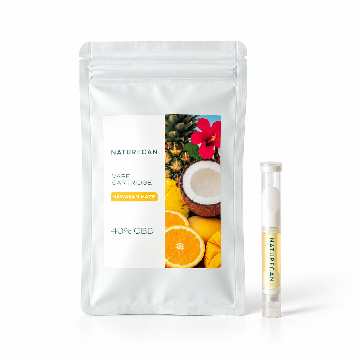 Naturecan 40％CBD充填済みカートリッジの公式商品写真1