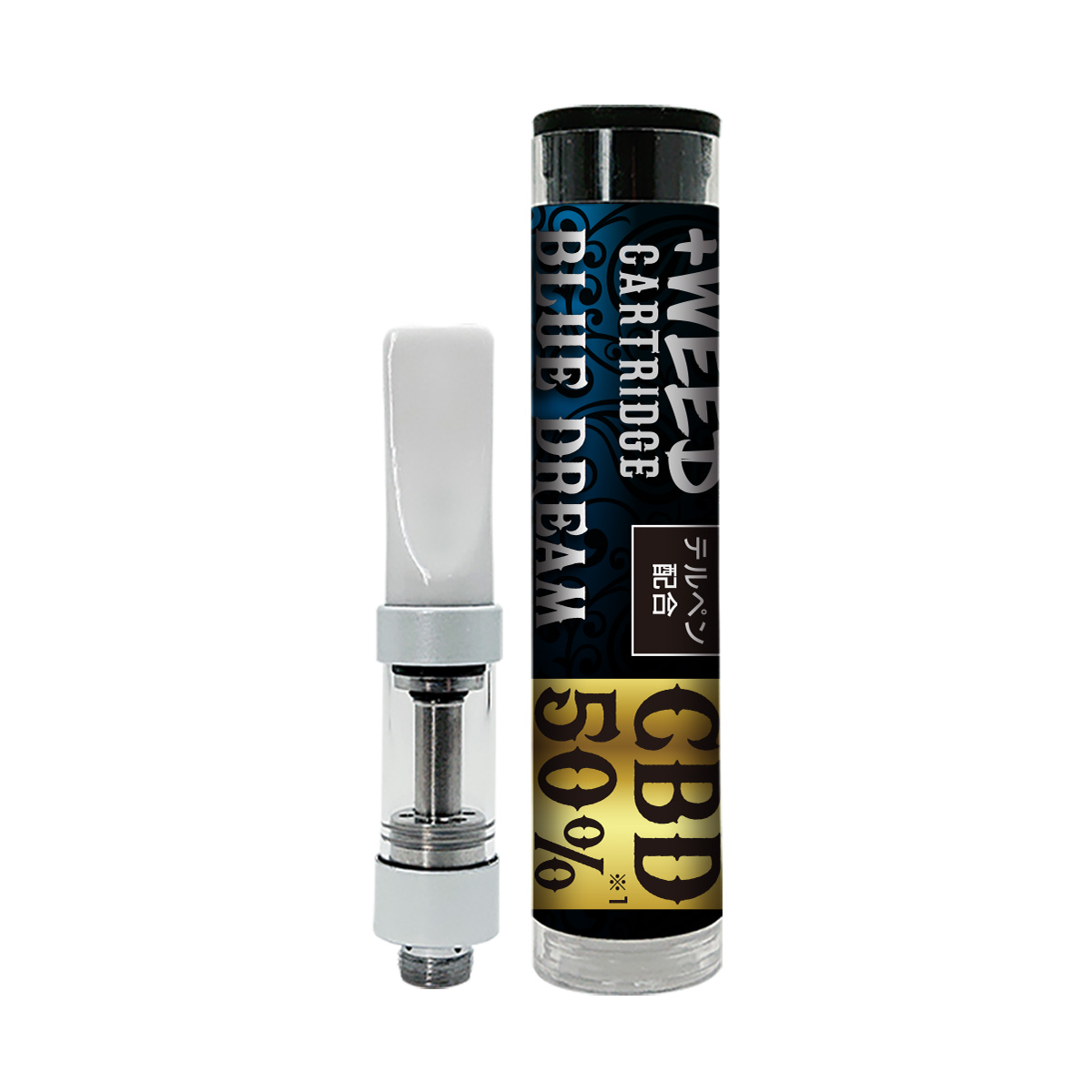 +WEED CBD50％ブルードリーム カートリッジ公式写真2